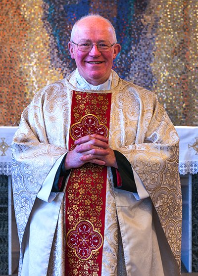 Fr. Damian, Assistant Priest of St. Andrew's Teesville in the Diocese of Middlesbroug